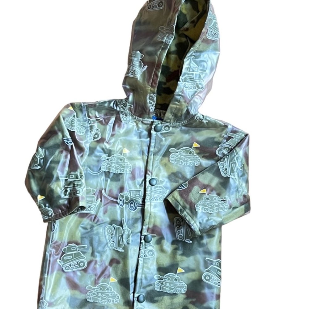Infant Raincoat Lined Sz 12M. (0002)